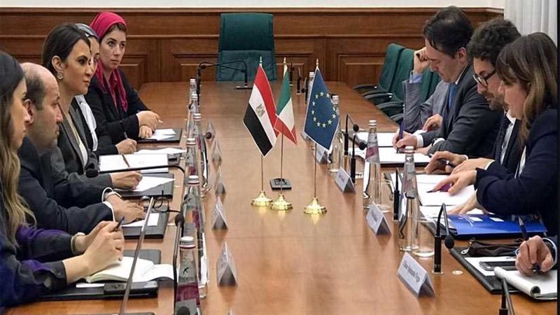 مصر وإيطاليا تبحثان