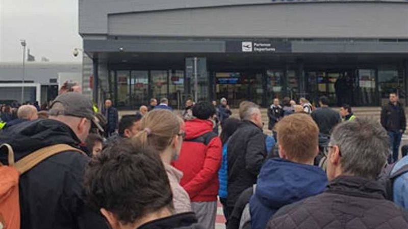 إغلاق مطار روما شيامبينو