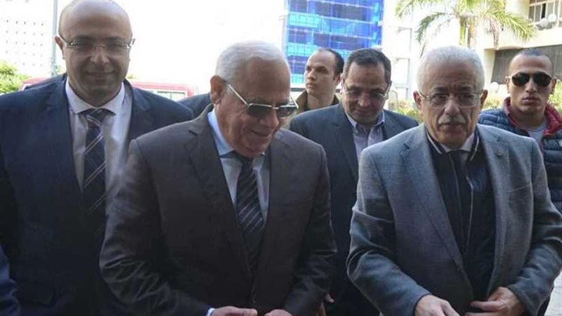 وزير التعليم يتفقد