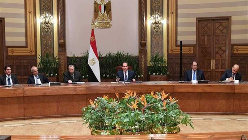 السيسى يستقبل لجنة
