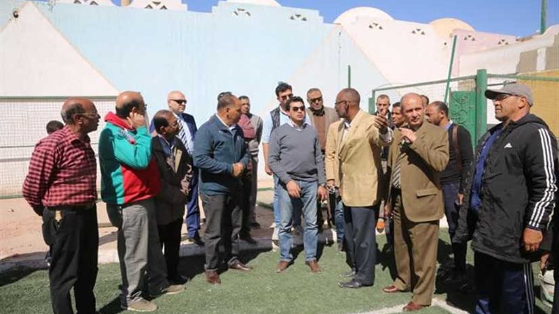 وزير الشباب يتفقد