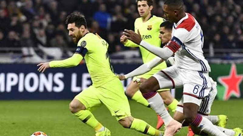 تعادل برشلونة مع