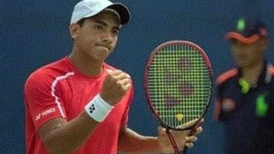 يوسف حسام يصعد لثاني أدوار بطولة مصر الدولية للتنس