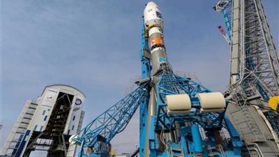 إطلاق القمر الصناعي المصري من قاعدة 