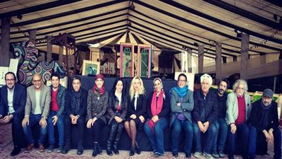 جامعة خاصة تكرم نخبة من الفنانين التشكيليين (صور)