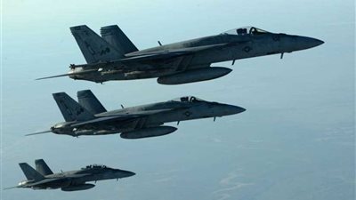 طيران التحالف يدمر أنفاقا لداعش شمالي 