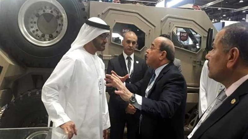 محمد بن زايد يتفقد