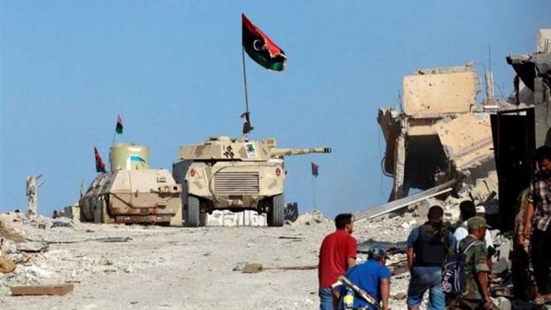 الجيش الليبي يسيطر