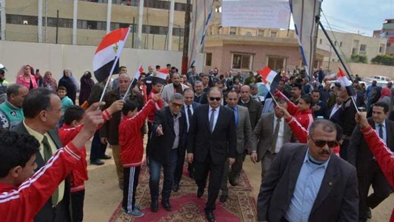 محافظ الغربية يفتتح