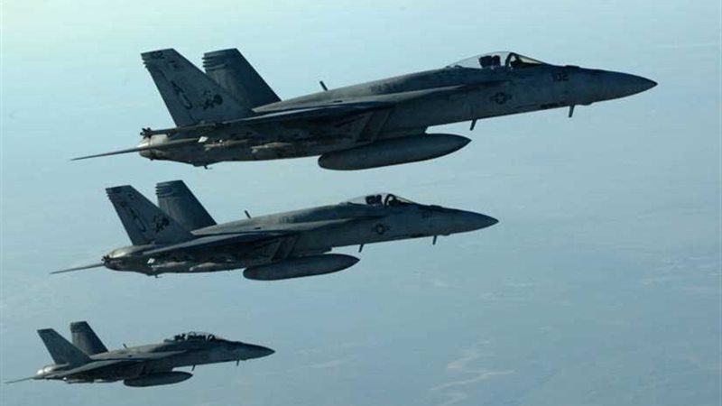 طيران التحالف يدمر