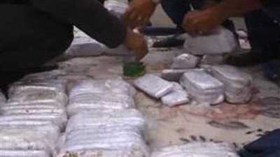 ضبط 76 قطعة حشيش في حملة أمنية بأبو المطامير