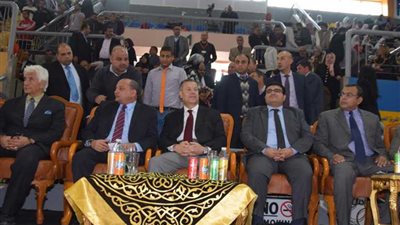 افتتاح البطولة العربية لسلاح الشيش ببني سويف