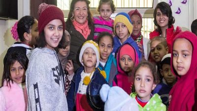 الفنانة ليلى عز العرب تزور 