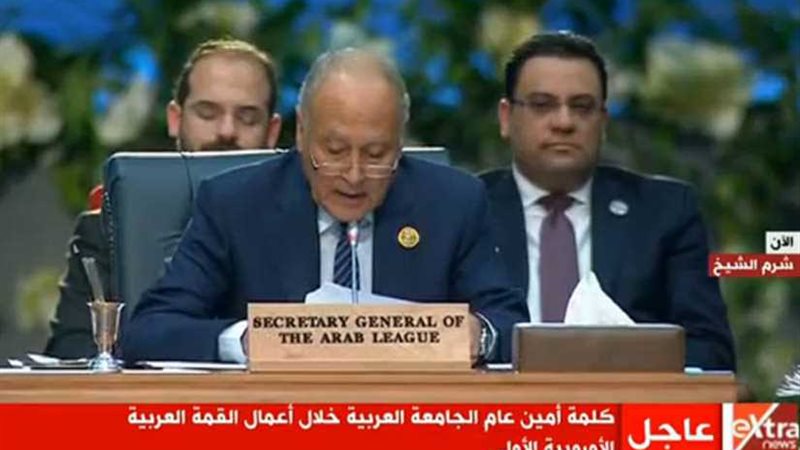 أبو الغيط: القمة