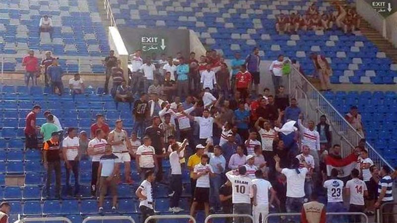جماهير الزمالك تهاجم