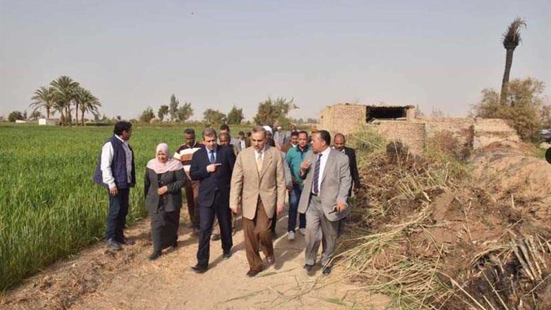 محافظ أسيوط يتفقد