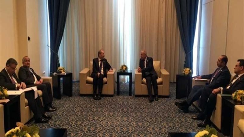 أبو الغيط يبحث مع