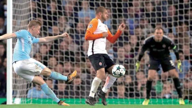 دي بروين: الفوز بالرباعية