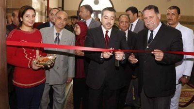 افتتاح أول شهر عقاري بنظام الشباك الواحد بمجمع محاكم بنها.. صور