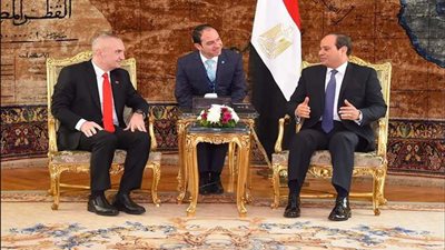 السيسي: ناقشت مع رئيس ألبانيا تعزيز التعاون في مختلف المجالات بين البلدين