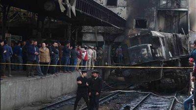 الكنيسة الأرثوذكسية تنعي ضحايا حادث قطار محطة مصر