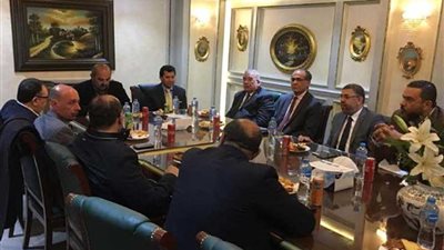 أشرف صبحي يصل اللجنة الأولمبية