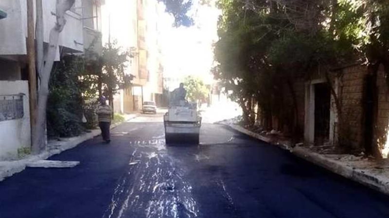 رفع كفاءة طرق محافظة