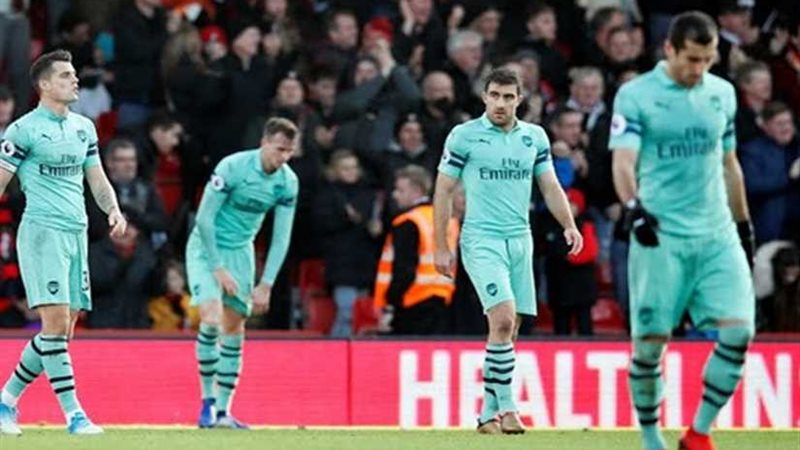 أرسنال يحسم الشوط