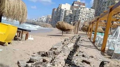 بالصور.. إزالة جراج كازينو الشاطبي