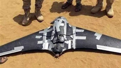 قبائل حجور تُسقط طائرة حوثية مسيرة للمرة الثانية