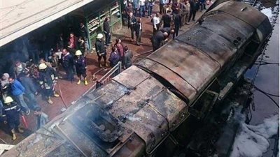 تجديد حبس 6 متهمين في حادث حريق محطة مصر