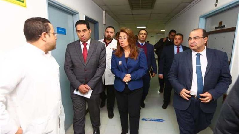 غادة والي تزور مصابي