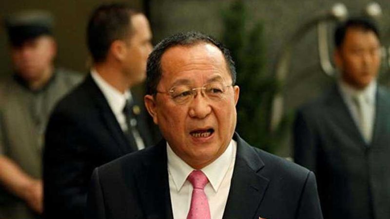 وزير الخارجية الشمالي: