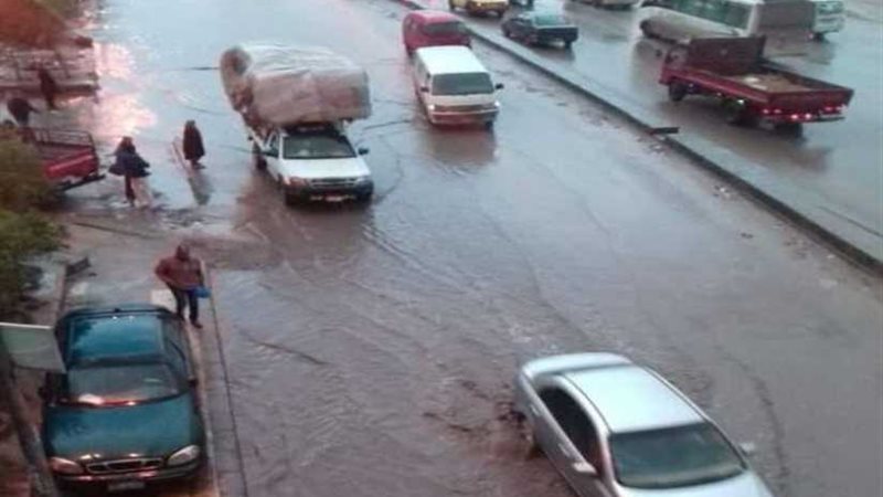 أمطار غزيرة وانخفاض