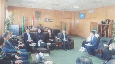 زيارة الوفد الصيني لمحافظة الإسماعيلية وتحقيق سبل الاستثمار