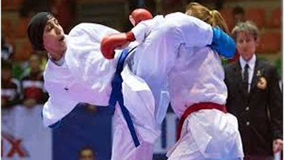 جيانا فاروق تحصد برونزية الدوري العالمي للكاراتيه