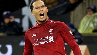 فان ديك يتوج بجائزة لاعب الشهر في الدوري الإنجليزي