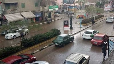أمطار غزيرة تضرب البحيرة