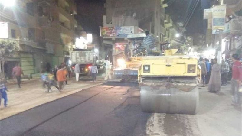 رصف شوارع المدارس