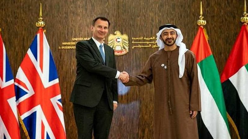 وزيرا خارجية الإمارات