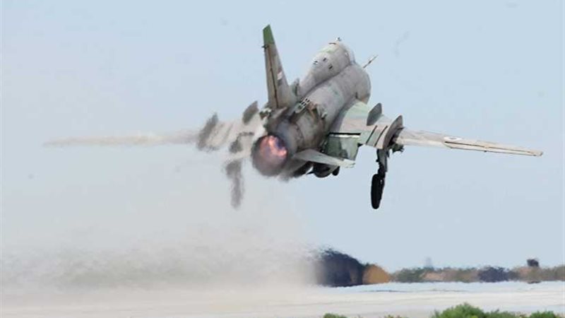 تحطم مقاتلة من طراز