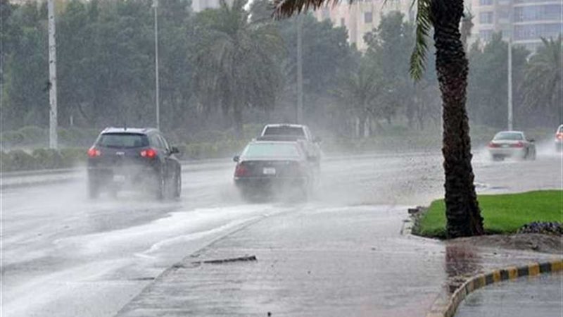 أمطار رعدية تضرب