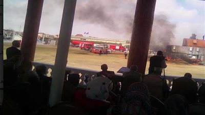 عروض لحرائق وانهيار مبانٍ احتفالا بيوم الحماية المدنية.. صور