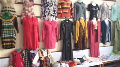 افتتاح المعرض الخيري لطلاب 