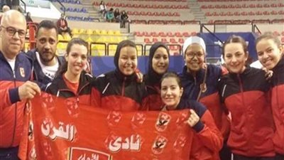 الأهلي يتوج بلقب كأس مصر لتنس الطاولة للسيدات