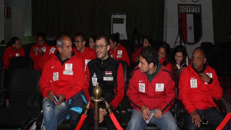 تكريم لاعبي الخماسي