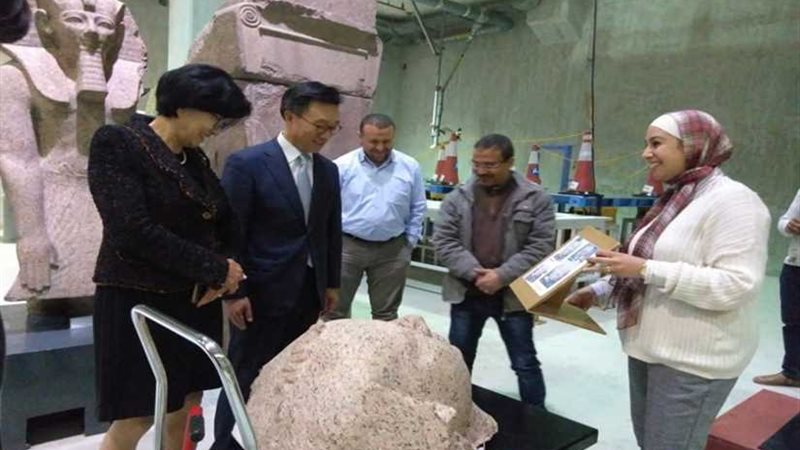 زيارة سفير كوريا