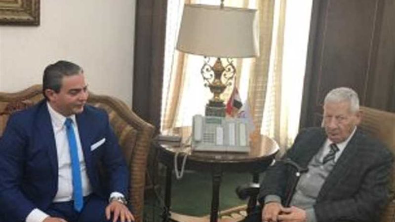 مكرم وسعدة يبحثان