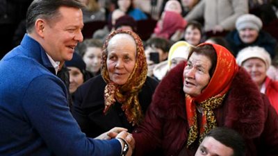 ممثل كوميدى مرشحاً للفوز برئاسة أوكرانيا