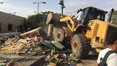 رفع وإزالة 603 حالة إشغال طريق وتعديًا بالبحيرة